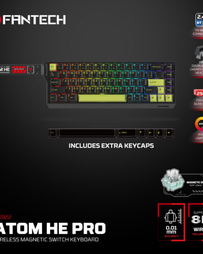 FANTECH ATOM HE68 PRO MK922 WIRELESS MAGNETIC SWITCH