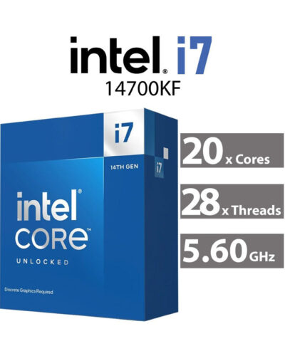 معالج Intel Core i7-14700KF (Tray)